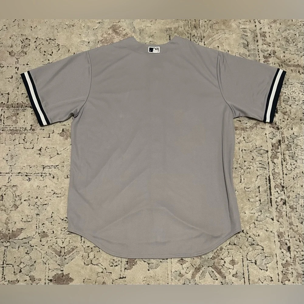 Nike Authentic New York Yankees Old Style Baseball Gray Jersey Men’s Sz: XL - Picture 6 of 6